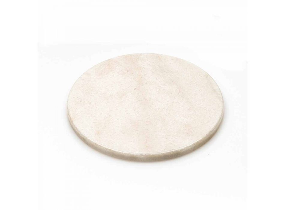Modern coasters in Colored Marble Made in Italy, 2 Pieces - Nessa Viadurini