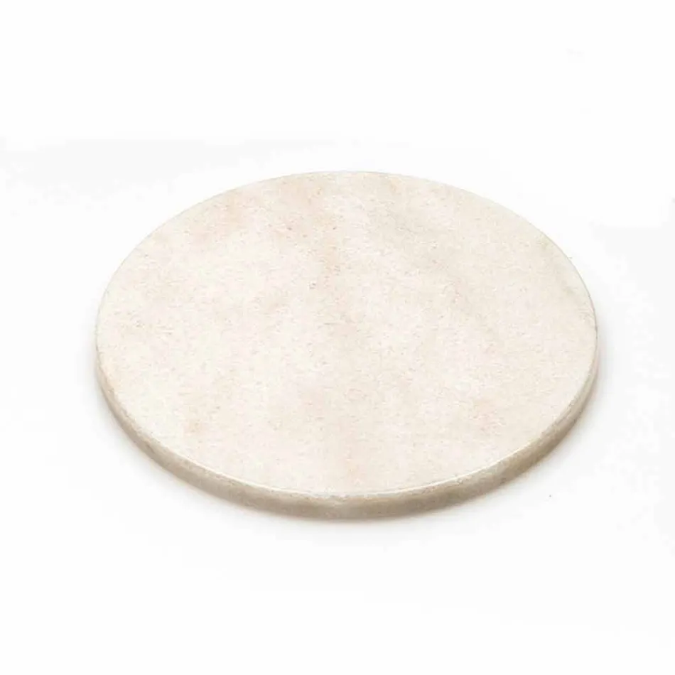 Modern coasters in Colored Marble Made in Italy, 2 Pieces - Nessa Viadurini