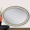 Modern design wooden wall mirror, produced  in Italy, Edoardo