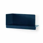 Wall Mirror and 3 Colored Metal Shelves on the Right or Left - Noelle Viadurini