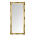 Mirror with Hand-Decorated Wooden Frame Made in Italy - Venus