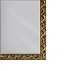 Mirror with Ground Mirror and Gold Leaf Frame Made in Italy - Tane Viadurini