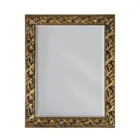 Mirror with Ground Mirror and Gold Leaf Frame Made in Italy - Tane Viadurini
