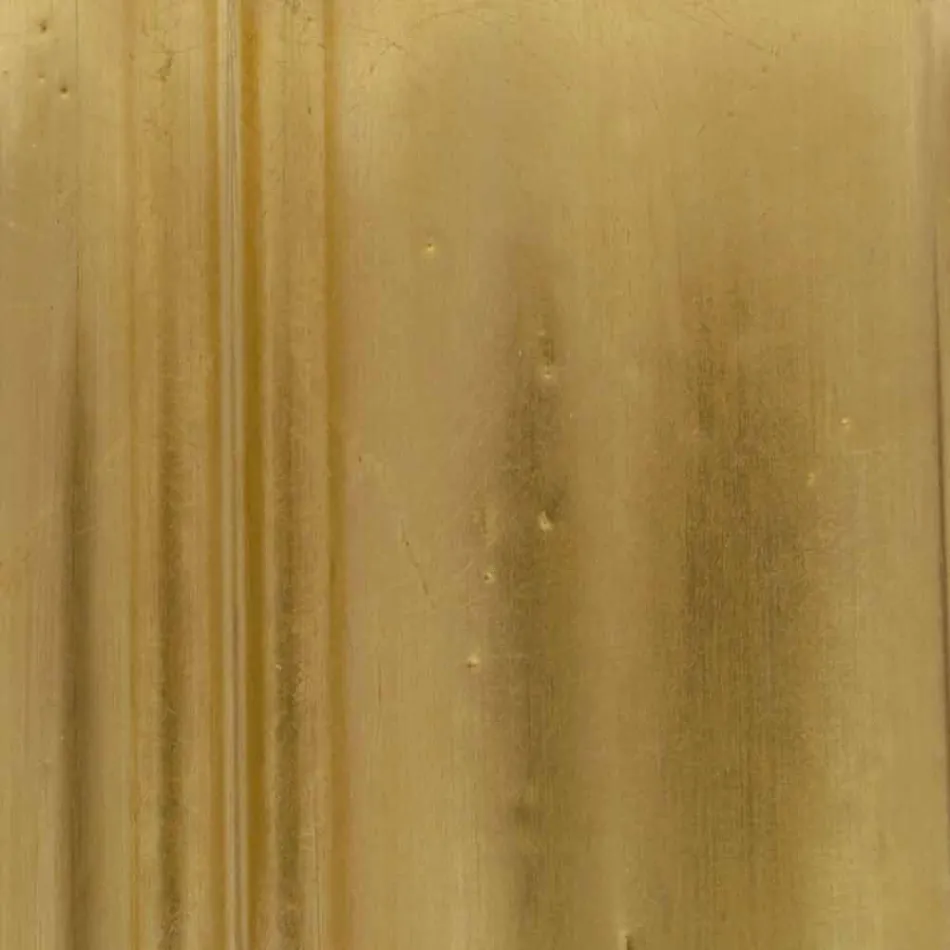 Modern silver or gold wall mirror in wood made in Italy Davide Viadurini