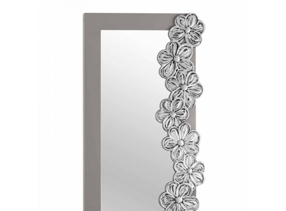 Wall mirror of hand-made design made in Italy Senapina Viadurini