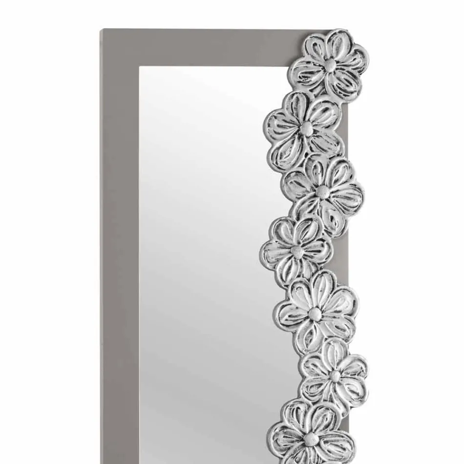 Wall mirror of hand-made design made in Italy Senapina Viadurini