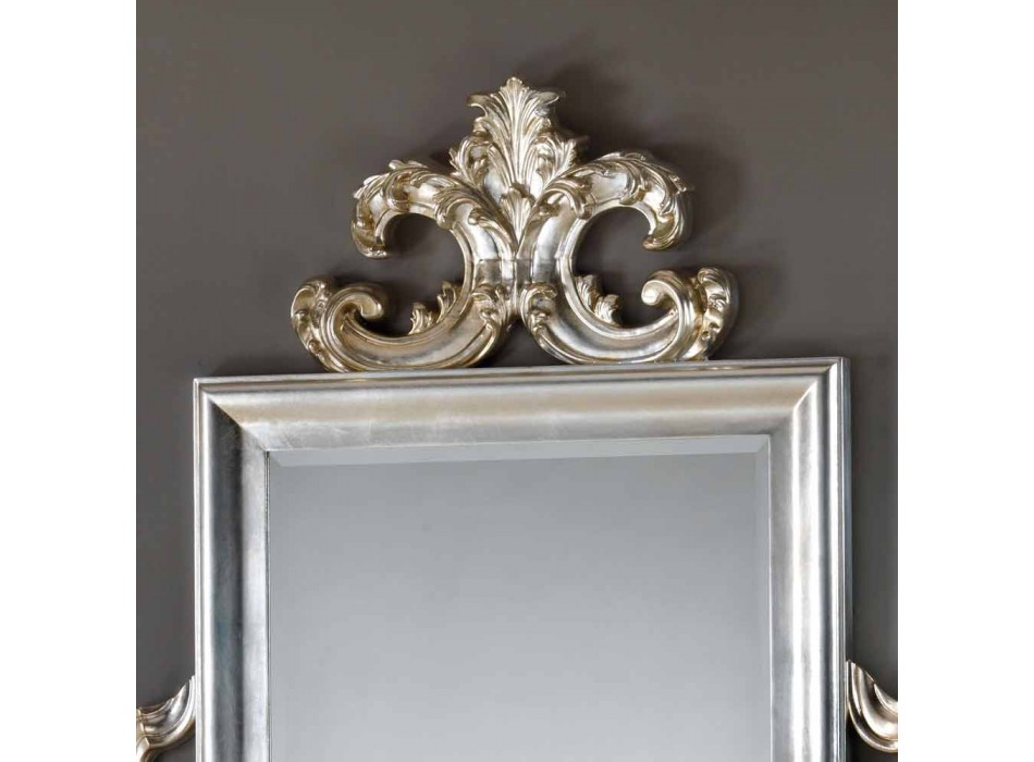 Guy design wall mirror, 118x240 cm, made in Italy Viadurini