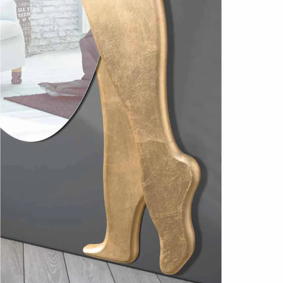 Wall mirror in MDF modern design Man & Woman Hand shaped Viadurini