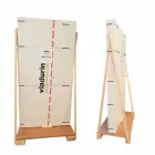 Man & Woman modern design Mdf wall mirror shaped by hand Viadurini