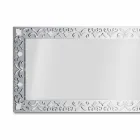 Wall Mirror in Plexiglass Gold Silver or Bronze with Frame - Nectar Viadurini