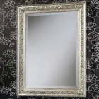 Modern wall mirror in wood handmade in Italy Piero Viadurini