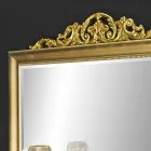 Modern wall mirror made of wood in Italy Kevin Viadurini