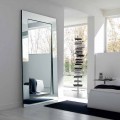 Rectangular Modern Design Free Standing Mirror Made in Italy - Salamina
