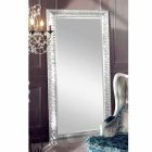 Rectangular wall mirror made of fir wood made in Italy Achille Viadurini