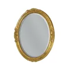 Oval Mirror with Ground Mirror Made in Italy - Avus Viadurini