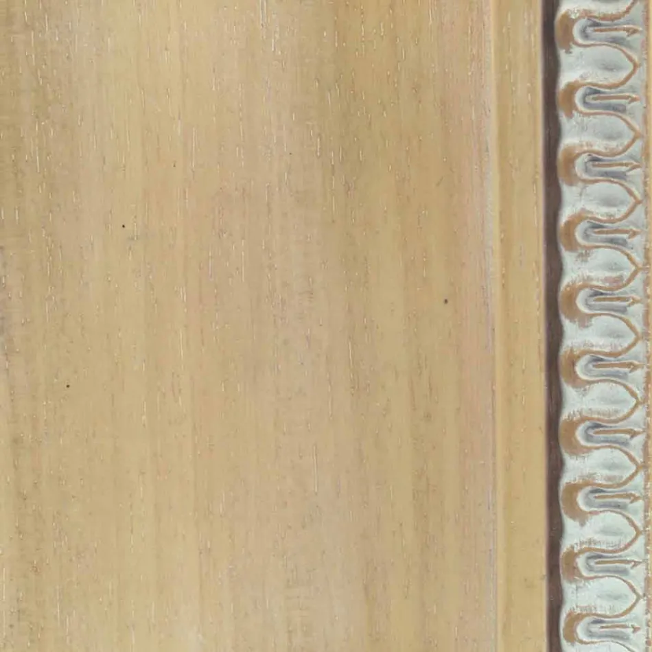 Hand made wood wall mirror made in Italy Cristian Viadurini