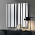 Modern Design Square Wall Mirror Made in Italy - Coriandolo