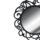 Round Mirror with Openwork Pattern Made in Italy - Ferona Viadurini