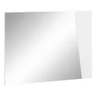 Wall Mirror with Glossy White Slate Wood Italian Design - Joris Viadurini