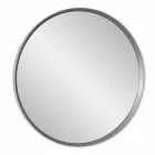 Round Wall Mirror with Lacquered Frame of Elegant Modern Design - Odosso Viadurini