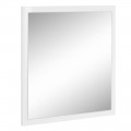 Square Wall Mirror with White or Anthracite Frame - Emanuelito