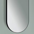 Hanging Metal Mirror with Optional Light Made in Italy - Amadeus Viadurini