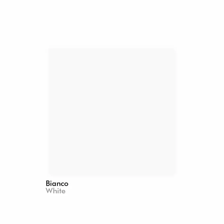 Wall Bathroom Mirror with Aluminum-like Frame Made in Italy - Tobi Viadurini