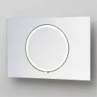 Wall Bathroom Mirror with LED Lighting - Dotta Viadurini