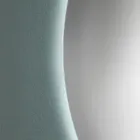 Minimal Round Wall Bathroom Mirror with 4000K LED Light Made in Italy - Roteo Viadurini