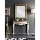 Classic Mirror with Rectangular Gold Frame Made in Italy - Florence Viadurini