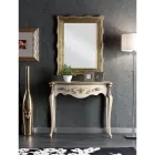 Classic Mirror with Rectangular Gold Frame Made in Italy - Florence Viadurini