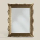 Classic Mirror with Rectangular Gold Frame Made in Italy - Florence Viadurini