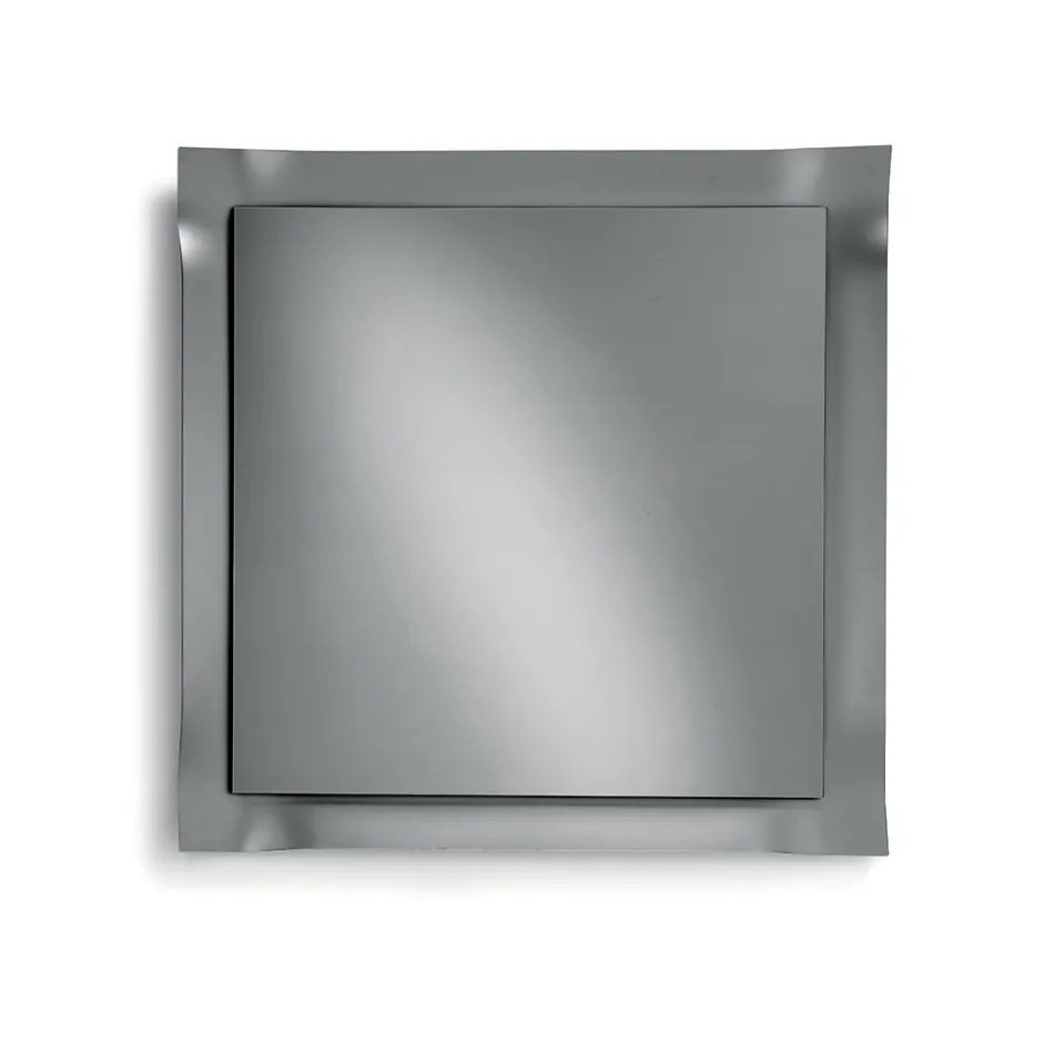 Mirror with Shaped Frame Available in 3 Sizes and 2 Colors - Carolina Viadurini