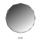 Diamond-Etched Mirror with Beveled Edge - Excelsior Viadurini