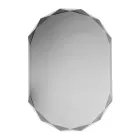 Diamond-Etched Mirror with Beveled Edge - Excelsior Viadurini