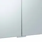 Container Mirror with 3 Doors with 9 Internal Shelves and LED Lighting - Ratchet Viadurini