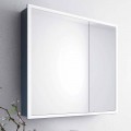 Adele mirror cabinet with 2 doors and LED light, modern design
