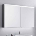 Carol mirror cabinet with 2 doors and LED lights, modern design