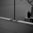 Wall Mirror in Aluminum with LED Lighting - Demon Viadurini