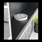 Wooden Mirror Container with Double Mirror and Lights Made in Italy - Darwin Viadurini