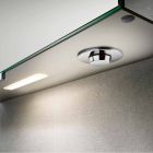 Modern Container Mirror with Hinged Door and LED Lighting - Alfio Viadurini