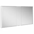Modern Recessed Mirror Container with LED Light and Touch Keypad - Demon Viadurini