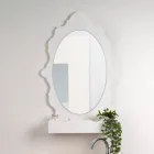 Backlit Plexiglass Mirror Cabinet Made in Italy - Leira Viadurini