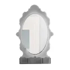 Backlit Plexiglass Mirror Cabinet Made in Italy - Leira Viadurini