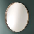 Round Bathroom Mirror with Metal Frame Made in Italy - Cleopatra