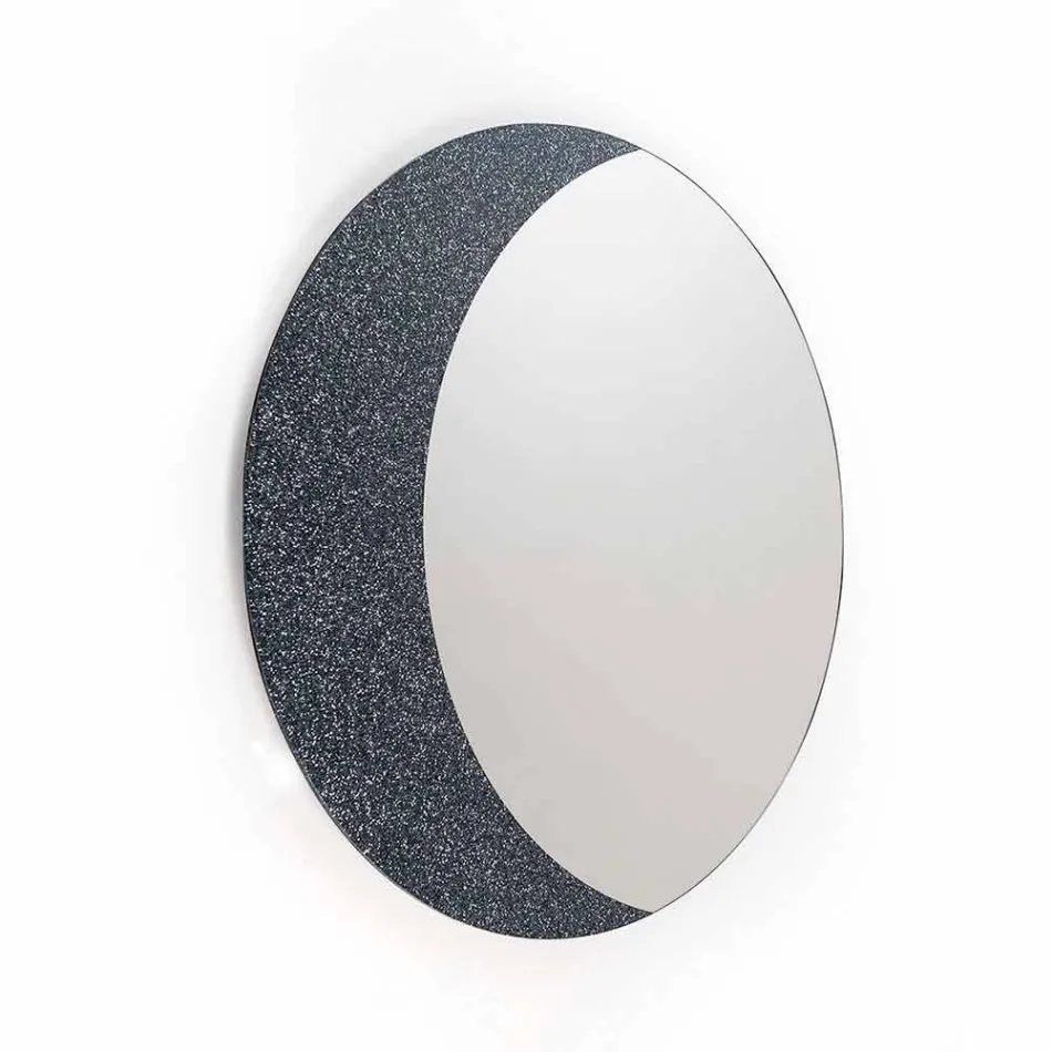 Wall mirror 100% Made in Italy of contemporary design Aldo Viadurini