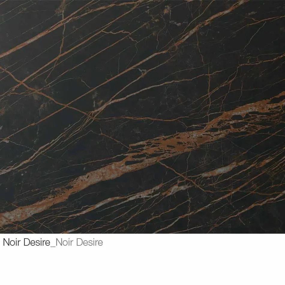 Wall Mirror with Wood or Ceramic Insert Made in Italy - Montecarlo Viadurini