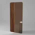 Wall Mirror with Wood or Ceramic Insert Made in Italy - Montecarlo Viadurini