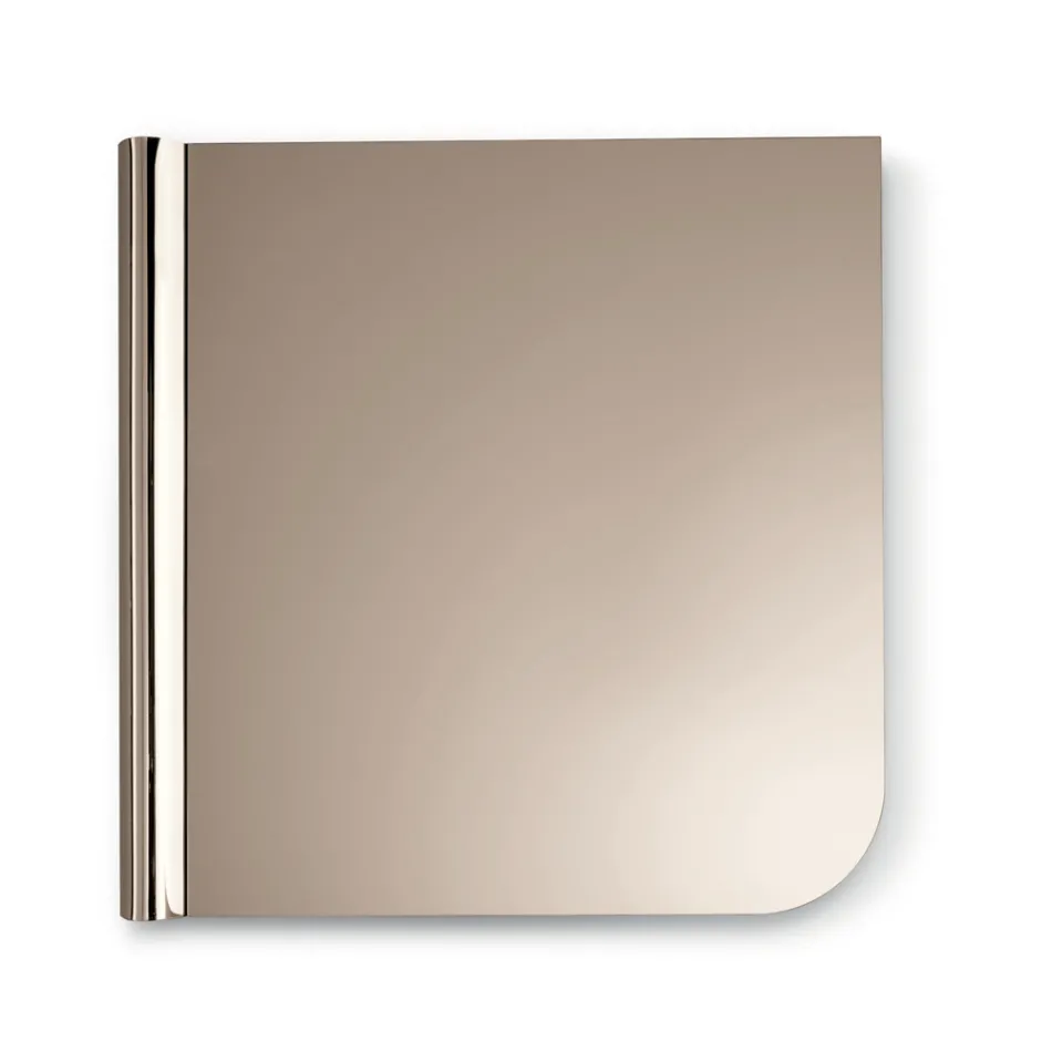 Beniamina Wall Mirror with Wave Side Made in Italy Viadurini
