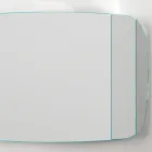 Wall Mirror with Structure in Black Painted Wood Made in Italy - Arya Viadurini